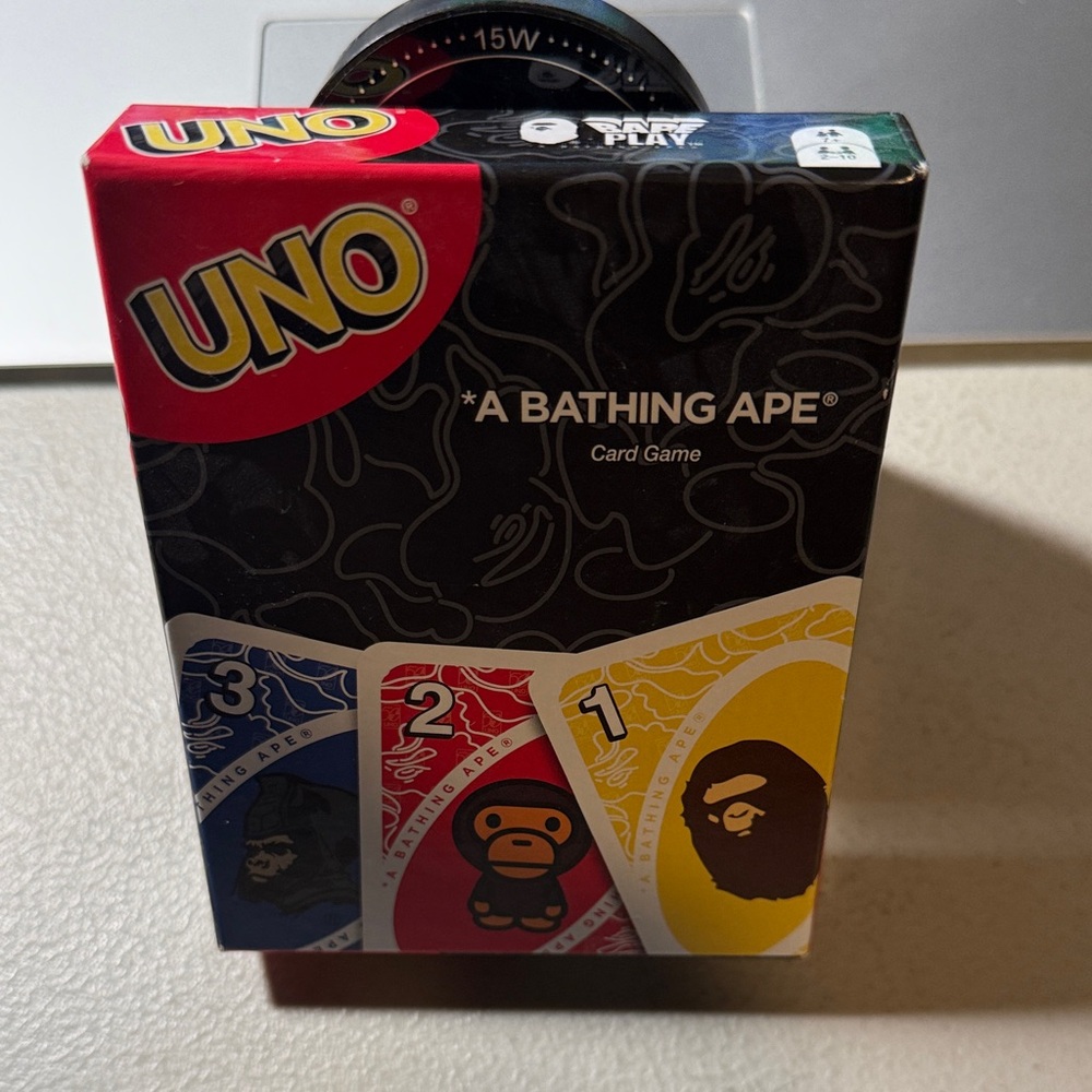 A Bathing Ape UNO Card Game Brand New Sealed!
